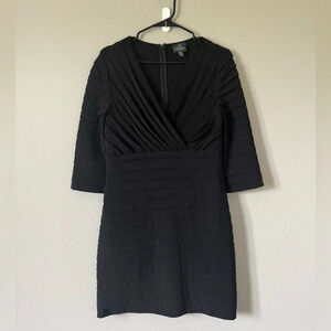 Adrianna Papell Dress 10 Black